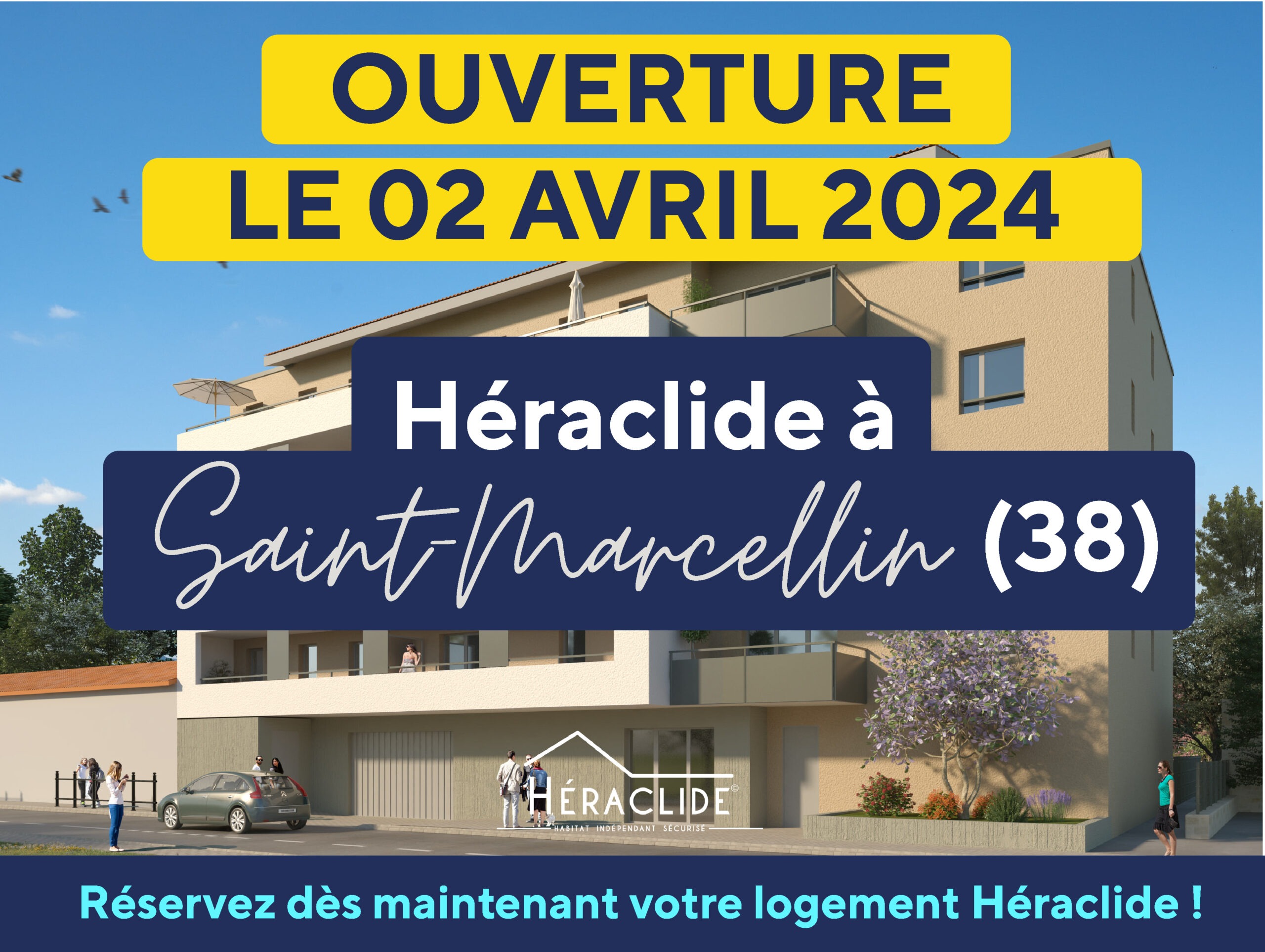 Ouverture officielle Héraclide St Marcellin Résidence Sénior Logements pour séniors Isère